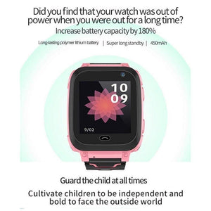 Planet Gates blue Anti Lost GPRS Positioning Smart Children's Watches SOS Smart Camera Phone Call Kids Smart Camera Clock Baby Boy Girls Gift