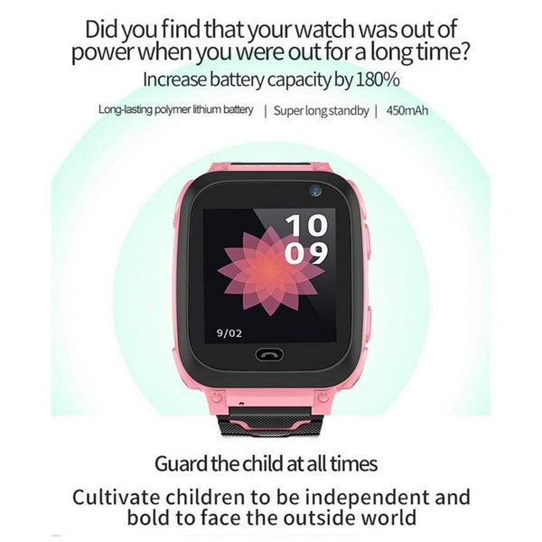Planet Gates blue Anti Lost GPRS Positioning Smart Children's Watches SOS Smart Camera Phone Call Kids Smart Camera Clock Baby Boy Girls Gift