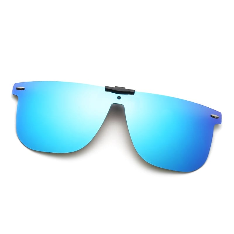 Planet Gates Clip On Sunglasses For Men Polarized Lens Square Sunglasses Night Vision Driver Glasses Fishing Eyewear Flip Up Luxury Oculos