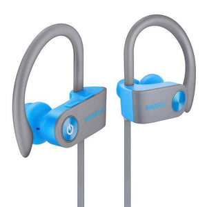 Planet Gates Blue / Australia Bluetooth headphones IPX7 waterproof wireless headphone sports bass bluetooth earphone with mic for phone iPhone xiaomi
