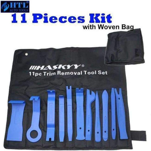 Planet Gates Blue Auto Car DVD Stereo Refit Kits Interior Plastic Trim Panel Dashboard Installation Removal Tool Kit Repair Disassembly Tools Set