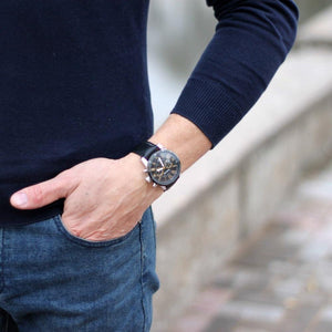 Planet Gates Blue B Watches Men Luxury Brand Quartz Watch Fashion Chronograph Sport Reloj Hombre Clock Male hour relogio Masculino