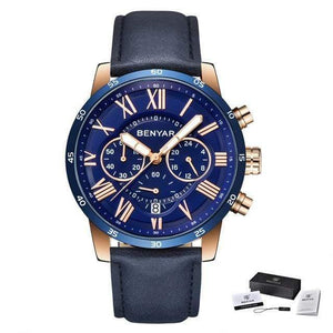 Planet Gates Blue B Watches Men Luxury Brand Quartz Watch Fashion Chronograph Sport Reloj Hombre Clock Male hour relogio Masculino