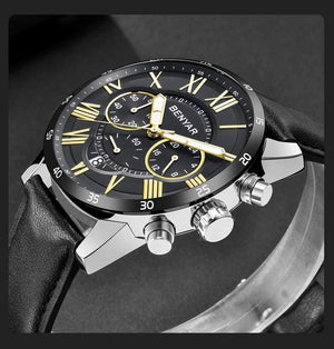 Planet Gates Blue B Watches Men Luxury Brand Quartz Watch Fashion Chronograph Sport Reloj Hombre Clock Male hour relogio Masculino