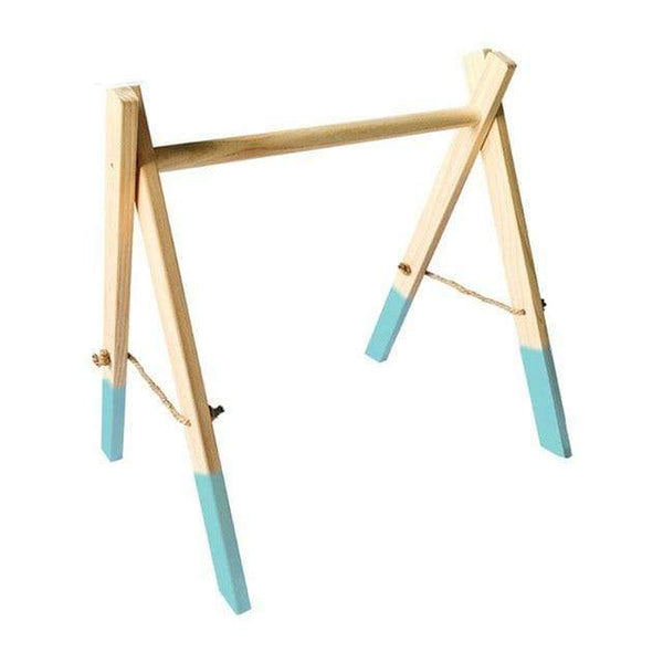 Planet Gates blue Baby Toys Wooden Play Gym Hanging Mobile Bed Holder Star Pendant Stroller Baby Toy Bell Wood Rattle Ring Newborn Educational Toy