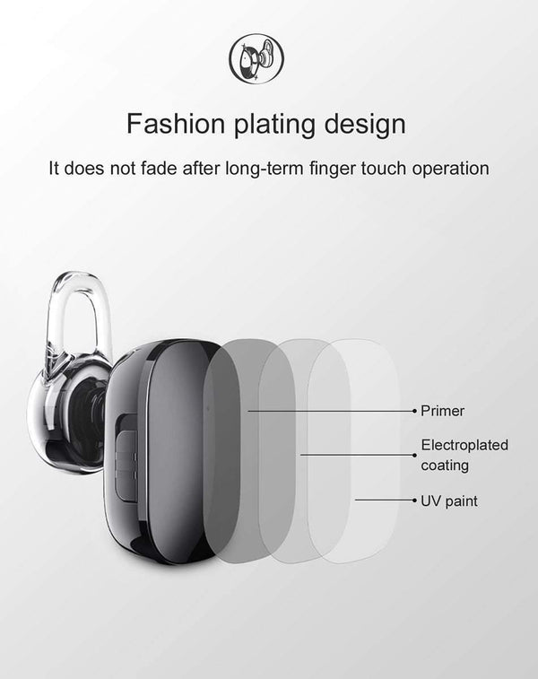 Planet Gates Blue Baseus Mini Wireless Bluetooth Earphone For iPhone X 8 Samsung S9 S8  In-Ear Stereo Wireless Bluetooth Driver Earphones With Mic