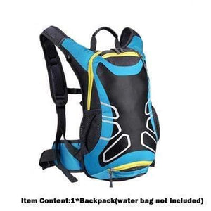 Planet Gates Blue Bicycle Bag Shoulder Backpack Ultralight Sport Riding MTB Hydration Backpack 15L Bike Bicycle Cycling Backpack
