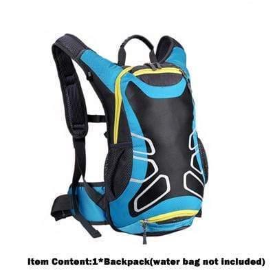 Planet Gates Blue Bicycle Bag Shoulder Backpack Ultralight Sport Riding MTB Hydration Backpack 15L Bike Bicycle Cycling Backpack