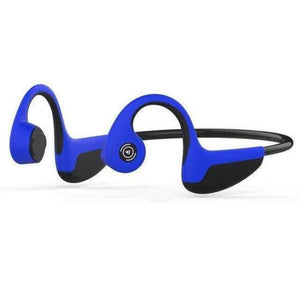 Planet Gates Blue Bluetooth 5.0 S.Wear Z8 Wireless Headphones Bone Conduction Earphone Outdoor Sport Headset with Mic With Box