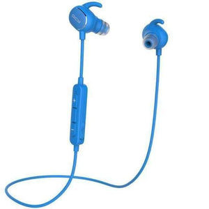 Planet Gates Blue Bluetooth Headphones with Mic Wireless Earphones Sports IPX4 Headphone Stereo Headset