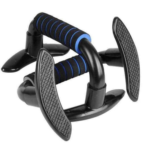 Planet Gates Blue Body  Push Up Stand Bar Skid-Resistant Exercise Power Fitness Chest Abdominal Muscle Training Home Gym Workout Equipment
