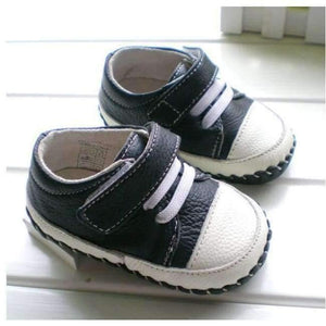 Planet Gates blue boy / 1.5 Genuine Leather Shoes Indoor Baby Shoes Boys Girls Soft Anti-skid Toddler Shoes Fashion Light Blue First Walkers