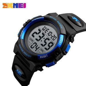 Planet Gates Blue Brand Outdoor Sports Children Watch Kids Watches For Boys Girls LED Digital Wristwatches Waterproof Relogio Clock