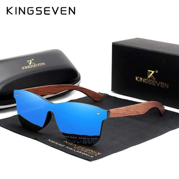 Planet Gates Blue bubinga wood / Russian Federation / Original Natural Wooden Sunglasses Men Polarized Fashion Sun Glasses Original Wood Oculos De Sol Masculino
