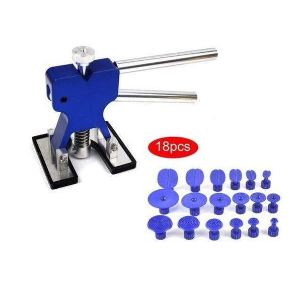 Planet Gates Blue Car Body Dent Repair Tools Dent Removal Puller With 18 Tabs Strong Suction Cup Paint Dent Repair Lifter Tool