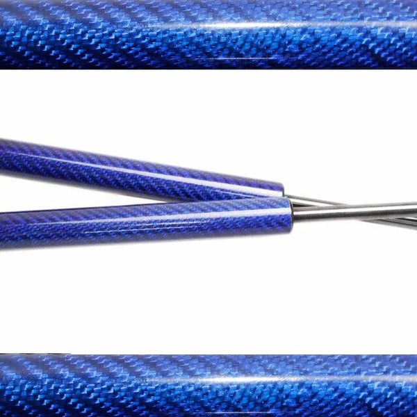 Planet Gates blue carbon fiber Gas Spring for Chevrolet Trailblazer (crossover) 2020- Front Bonnet Hood Modify Lift Support Shock Damper Absorber Gas Struts