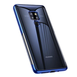 Planet Gates Blue Case / For Mate 20 Baseus Luxury Plating TPU Case For Huawei Mate 20 Ultra Thin Soft Silicone Case For Huawei Mate 20 Pro Phone Cover Transparent