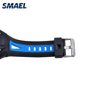 Planet Gates BLUE Children Watches Sports Waterproof Child Electronic LED 1339 Watch Safe Girls Boys Toy Watch Best Gifts