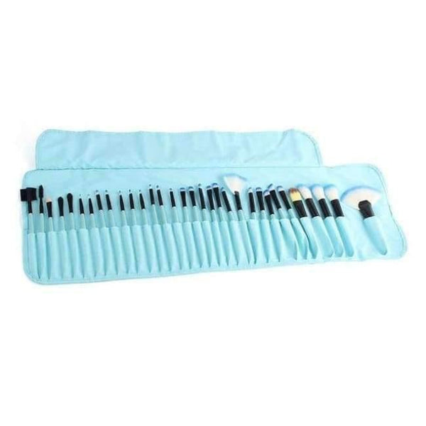 Planet Gates Blue / China 32Pcs Makeup Brushes Eye Shadows Lipstick Powder Foundation Brushes With Cosmetic Bag pincel Make Up Brushes Kits