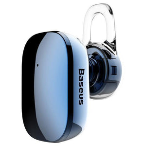 Planet Gates Blue / China Baseus Mini Bluetooth Earphone Hands-free Wireless Bluetooth Headset Headphone with Mic 4.1 Ear Hook Earbuds Earpieces For Phone