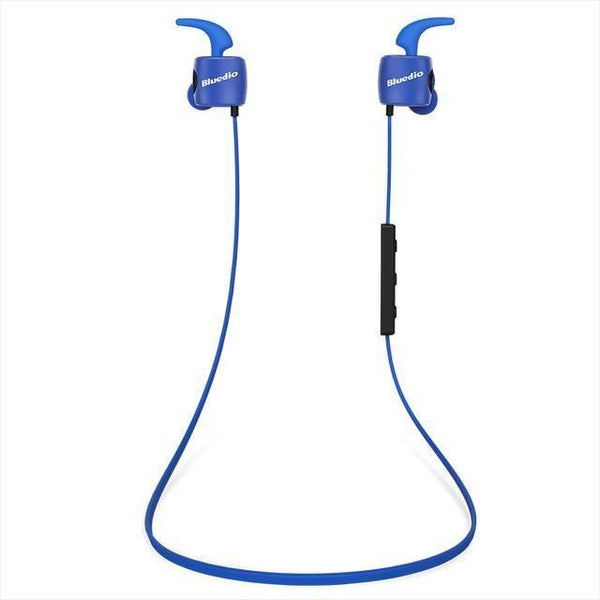 Planet Gates blue / China Bluedio TE Sports bluetooth headset/wireless earbud with built-in microphone sweat proof earphone for phones and music