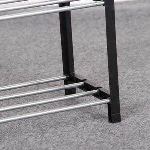 Planet Gates Blue / China COSTWAY 3 Tier Shoes Rack Shoe Cabinets Stand Shelf Shoes Organizer Living Room Bedroom Storage Furniture W0180