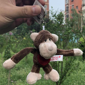 Planet Gates Blue / China Cute Cartoon Bear Elephant Raccoon Monkey Animal Plush Toy Keychain Backpack Bag Keychain Shark Dinosaur Lion Omelette Cute Gift