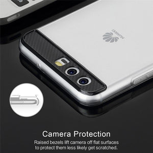 Planet Gates Blue / China / for Huawei P10 plus ROCK Ace Series Silicone Phone Case for Huawei P10 P10 plus, Transparent TPU Slim Back case cover for Huawei P10/p10 plus