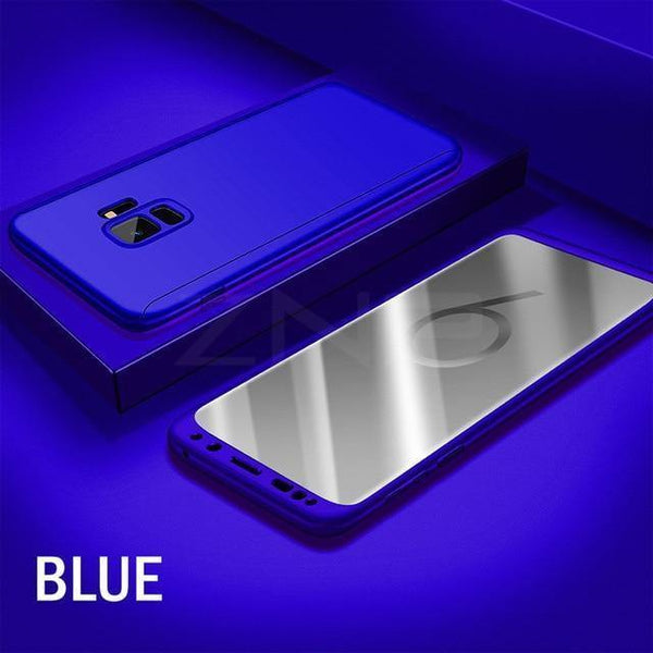 Planet Gates Blue / China / For Samsung S7 ZNP Luxury 360 Full Degree Cover Phone Case For Samsung S7 Note 8 S7 Edge S9 Case For Samsung Galaxy S9 S8 Plus Shockproof Case