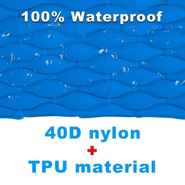 Planet Gates blue / China Inflatable Sleeping Pad Camping Mat With Pillow air mattress Cushion Sleeping Bag air sofas inflatable sofa