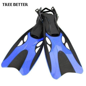 Planet Gates Blue / China / L/XL Adult Adjustable Swimming Frog Shoes Silicone Professional Dive Team Open Diving Snorkeling Long diving Flippers