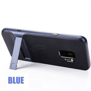 Planet Gates Blue / China / S8 360 Full Cover Protective Case For Samsung Galaxy S9 S8 Plus PC + TPU Shock Proof Cover For Samsung Note 8 Kickstand Phone Case