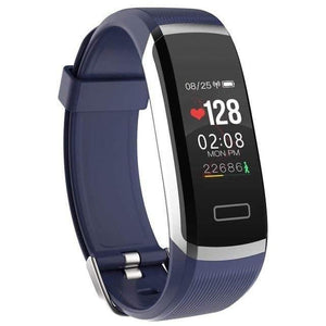 Planet Gates blue / China Smart watch men Bracelet real-time monitor heart rate & sleeping best Couple Fitness Tracker pink fit women