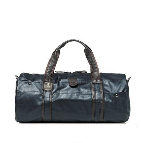 Planet Gates Blue / China Waterproof Travel Bag for Women Hand  Vintage Mens Leather Travel Duffle Bags Pu Leather Weekend Bag Men