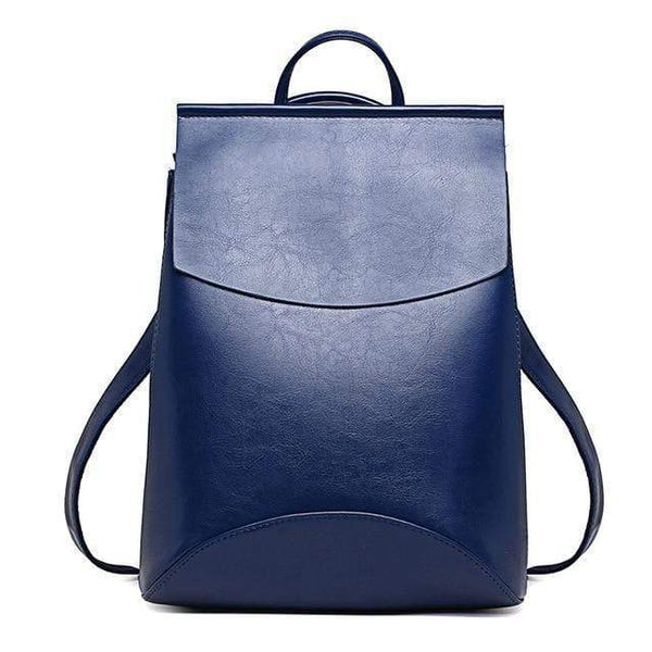 Planet Gates Blue / China Women Backpack High Quality Youth Leather Backpacks for Teenage Girls Female School Shoulder Bag