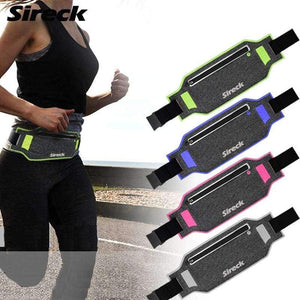 Planet Gates Blue Color Running Bag Men Women Running Belt Fanny Pack Waist Bag 4 Colors Waterproof Outdoor Sport Gym Fitness Run Bag Accessories