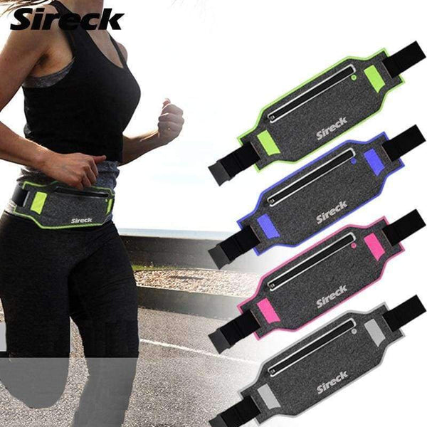 Planet Gates Blue Color Running Bag Men Women Running Belt Fanny Pack Waist Bag 4 Colors Waterproof Outdoor Sport Gym Fitness Run Bag Accessories