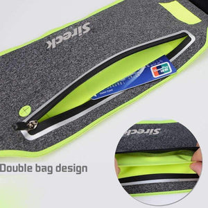 Planet Gates Blue Color Running Bag Men Women Running Belt Fanny Pack Waist Bag 4 Colors Waterproof Outdoor Sport Gym Fitness Run Bag Accessories