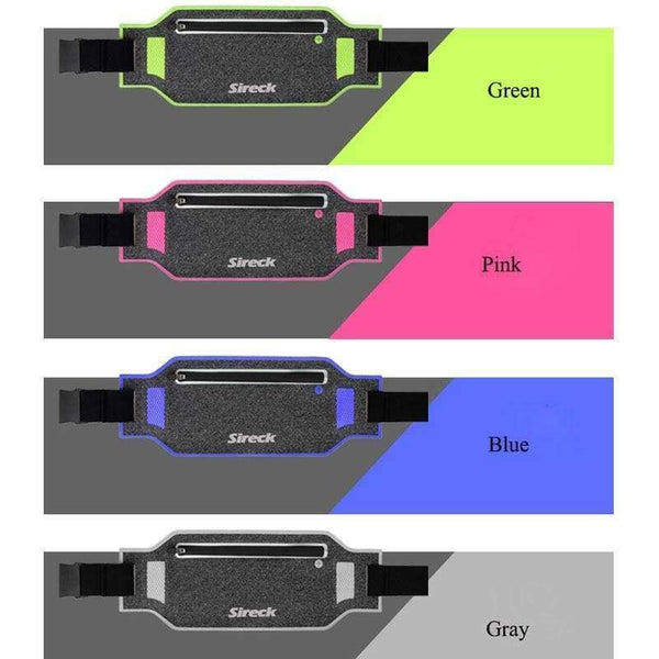 Planet Gates Blue Color Running Bag Men Women Running Belt Fanny Pack Waist Bag 4 Colors Waterproof Outdoor Sport Gym Fitness Run Bag Accessories
