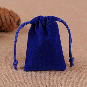 Planet Gates Blue Colour / 5x7cm 100pcs/lot 5x7, 7x9, 8x10, 10x12cm Drawstring Velvet Bags & Pouches Jewelry Bags Gift Packaging Bag Customize Custom Print Logo