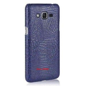Planet Gates Blue Crocodile Snake Pattern Hard PC PU Leather Lether Phone Etui Coque Case For Samsung Galaxy J2 Prime G532 5.0 Pink Deluxe