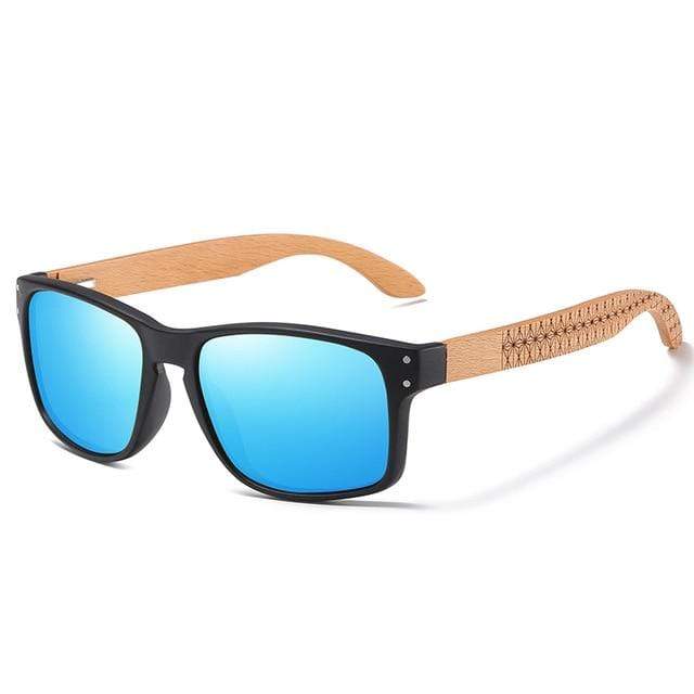 Planet Gates Design Beech wood Handmade Sunglasses Men Polarized Eyewear Outdoor Driving Sun Glasses Reinforced Hinge