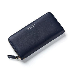 Planet Gates Blue Designed Women Long Clutch Wallet Large Capacity Wallets Female Purse Lady Coin Purses Phone Card Holder Carteras