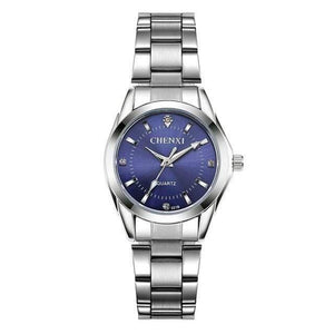 Planet Gates Blue Dial Luxury Women's Casual watches waterproof watch women fashion Dress Rhinestone watch