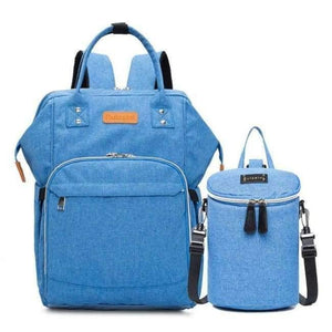 Planet Gates Blue Diaper Bag and Insulation Bags Fashion Maternity Mummy Backpack Nappy Changing Organizer Waterproof Baby Care Bags