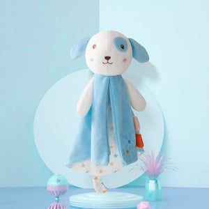 Planet Gates Blue Dog068 Baby Stuffed Animal Toys Soothe Baby Appease Towel Soft Plush Comforting Toy Soothing Towel Baby Newborn Sleep Toys Plush Toy