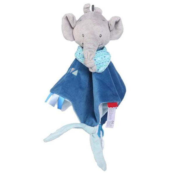 Planet Gates blue elephant Baby Comforter Toy Bunny Plush Baby Toys Sleeping Appease Towel Soft Stuffed Animals Plush Toys For Babies Baby Toys 0 12 Months