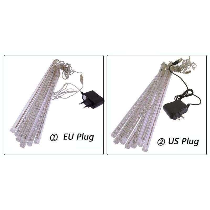 Planet Gates Blue / EU plug Litwod Z20 Meteor Light Outdoor waterproof led engineering decorative lights Lantern hollow double-sided meteor shower lights