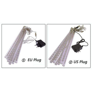 Planet Gates Blue / EU plug Litwod Z20 Meteor Light Outdoor waterproof led engineering decorative lights Lantern hollow double-sided meteor shower lights