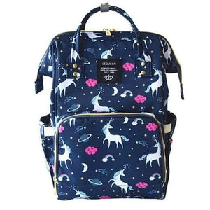 Planet Gates Blue Fashion Maternity Bag Large Capacity Travel Backpack Nursing Baby Bag VS Land diaper Bag